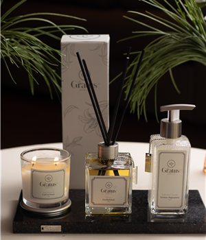 Kit Difusor + Sabonete L�quido + Vela Arom�tica